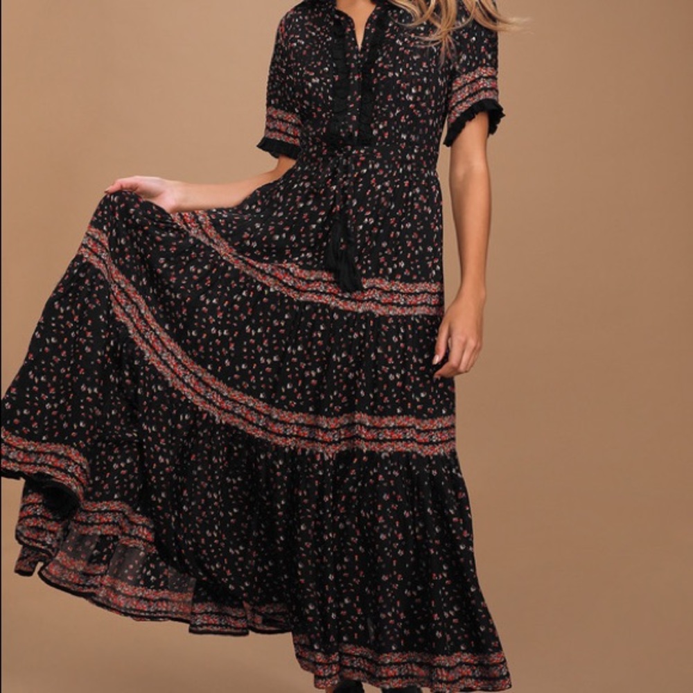 Free People Rare Feelings Maxi Dress